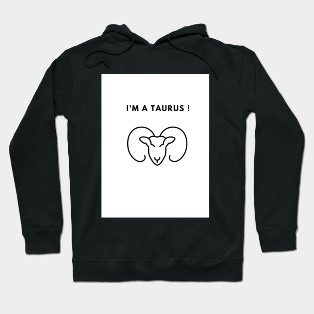 taurus Hoodie by meghaillustration